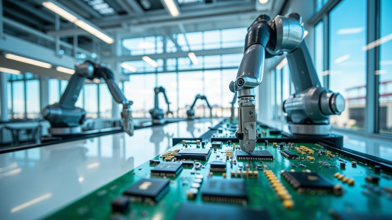 Industrial Automation for Electronics Manufacturing in Guanajuato/Querétaro